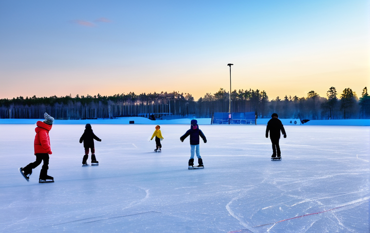 에스토니아에서 스키 및 겨울 스포츠 즐기기 - **Tranquil Cross-Country Skiing in Estonian Wilderness:**
    A serene and picturesque depiction of ...