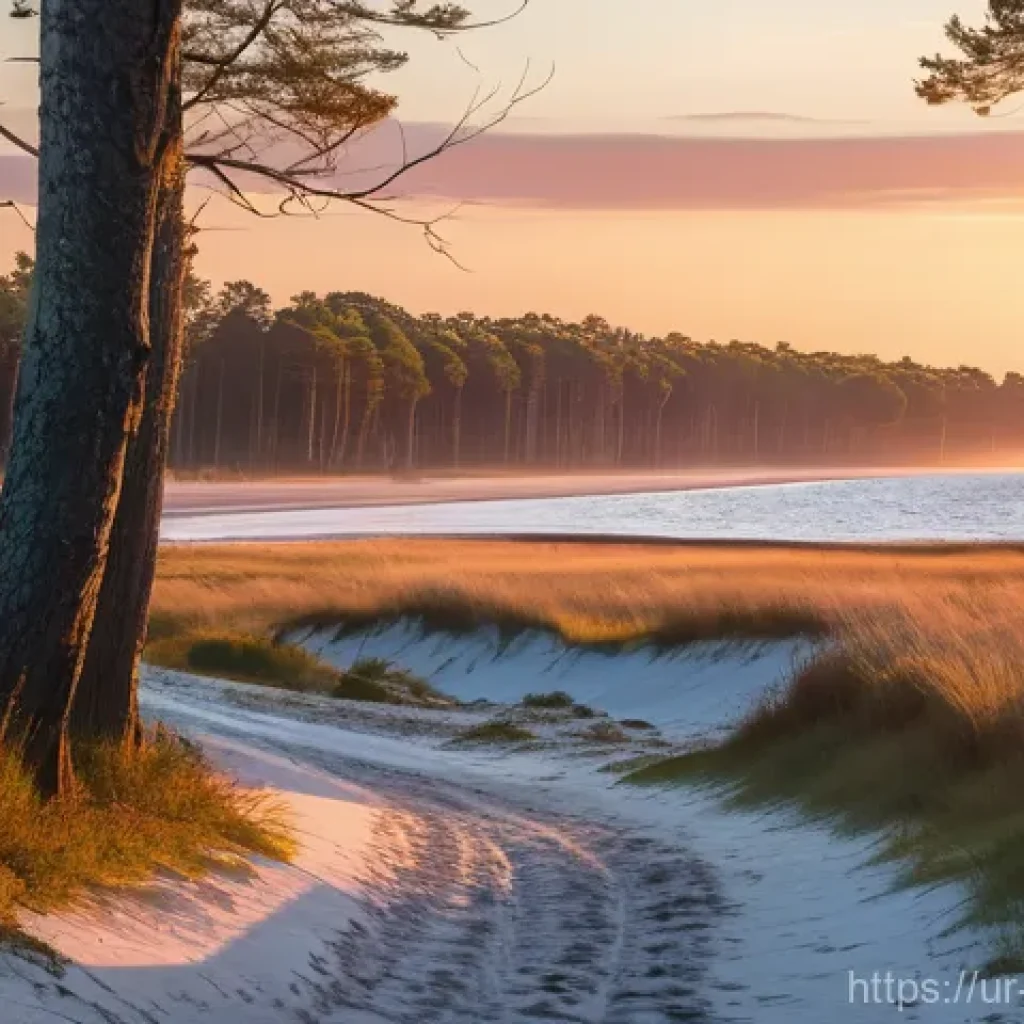 사레마 섬 여행 가이드 - **Magical Morning at Saaremaa: Coastal Serenity and Forest Awakening**
"A serene and picturesque...